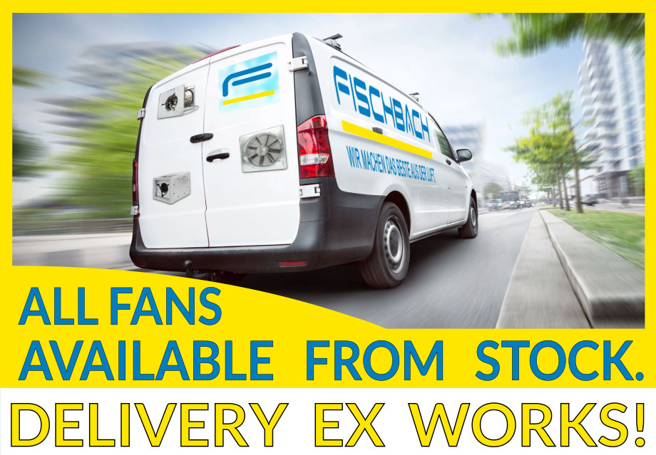 All Fans Available ex Works