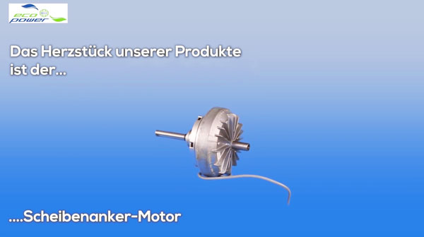 Scheibenanker Motor